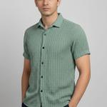 Bubble Coat Collar Shirt