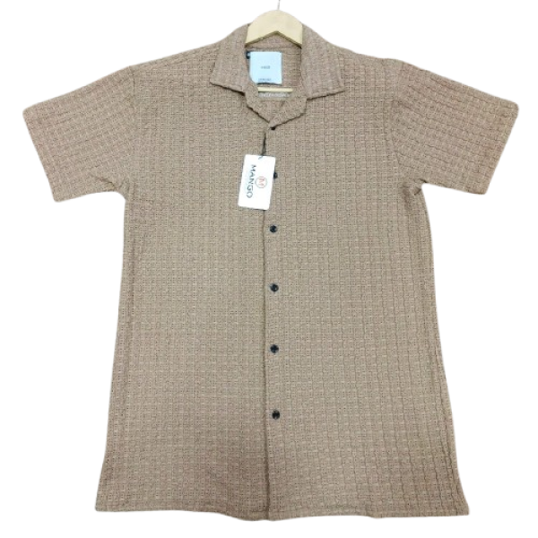 Bubble Coat Collar Shirt