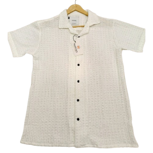 Bubble Coat Collar Shirt