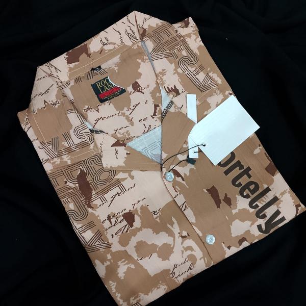 Half Sleeve China Fabric Shirt