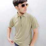 Old Money Style China Fabric T-Shirt